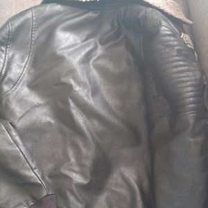 Lether motorcycle jacket